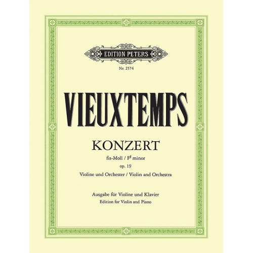 Vieuxtemps, Henri - Concerto No. 2 in F-sharp Minor, Op. 19