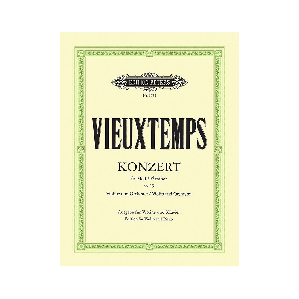 Vieuxtemps, Henri - Concerto No. 2 in F-sharp Minor, Op. 19