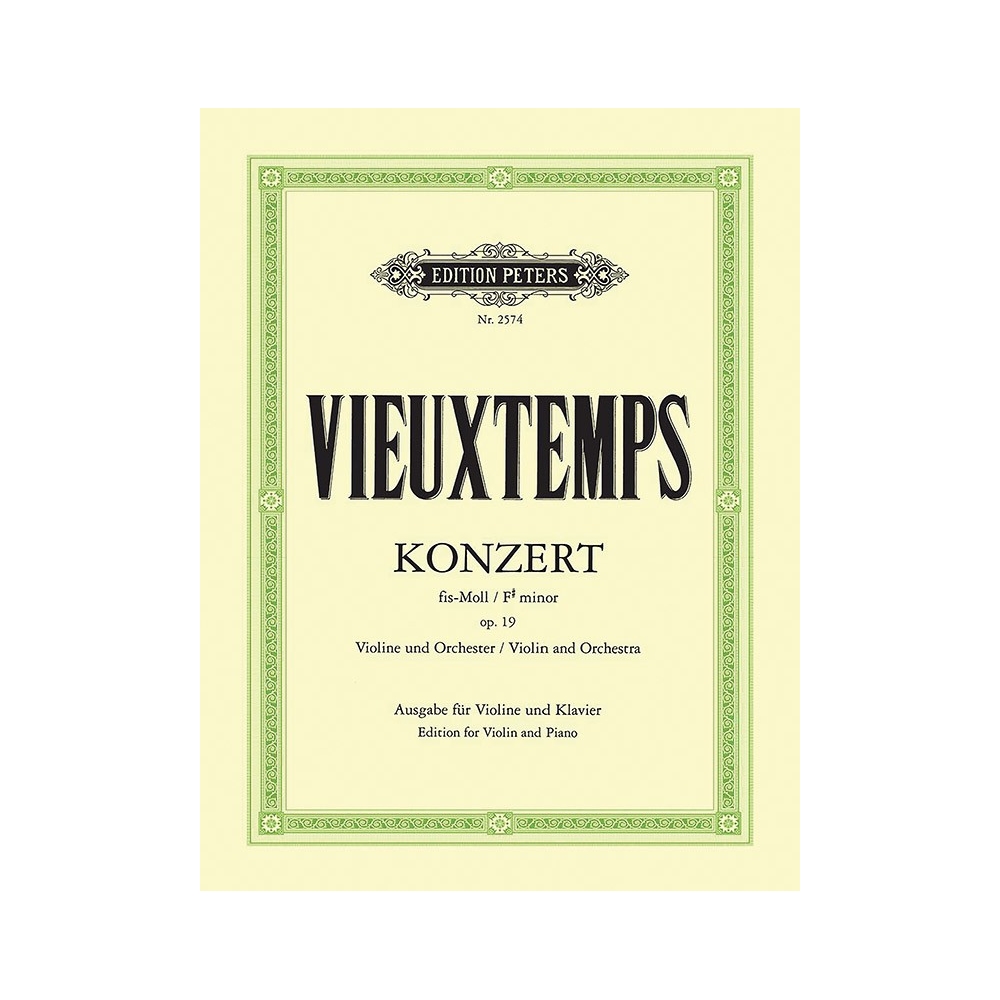 Vieuxtemps, Henri - Concerto No.2 in F# minor Op.19