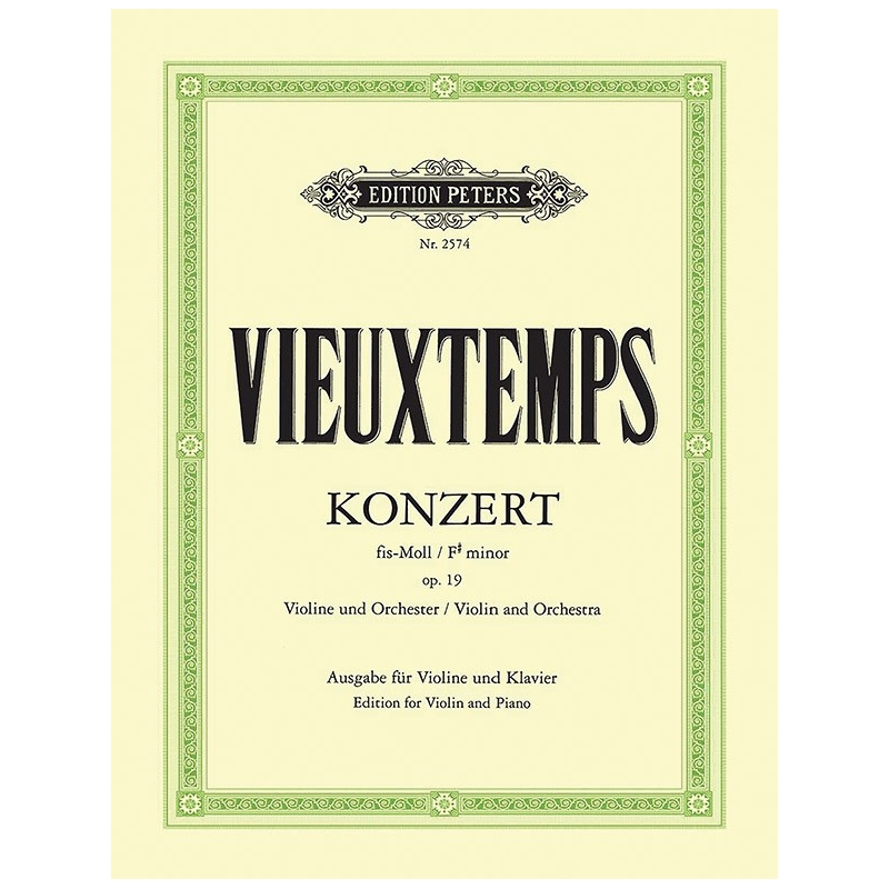Vieuxtemps, Henri - Concerto No. 2 in F-sharp Minor, Op. 19