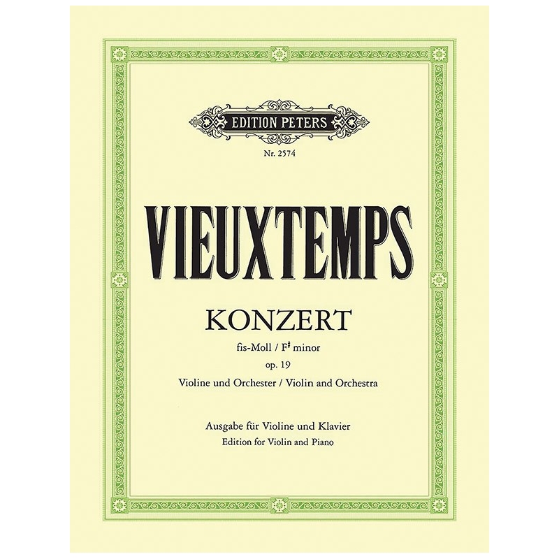 Vieuxtemps, Henri - Concerto No.2 in F# minor Op.19