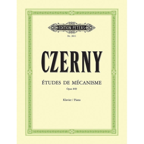 Czerny, Carl - 30 Studies of Mechanism Op.849