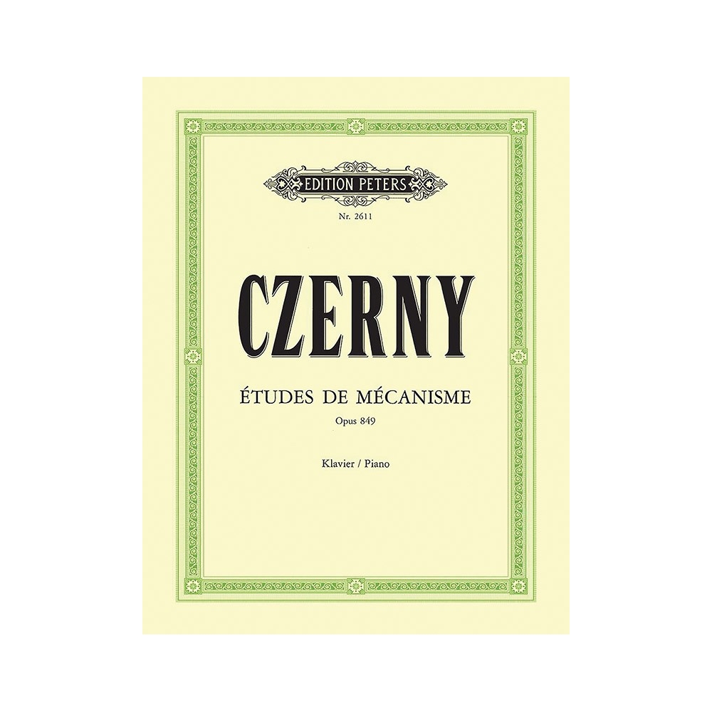 Czerny, Carl - 30 Studies of Mechanism Op.849