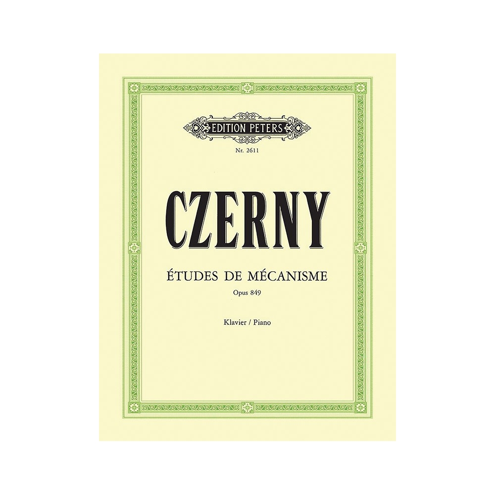 Czerny, Carl - 30 Studies of Mechanism Op.849