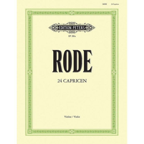 Rode, Pierre - 24 Caprices