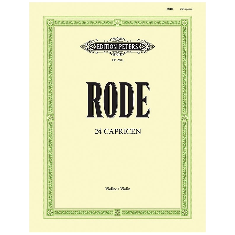 Rode, Pierre - 24 Caprices