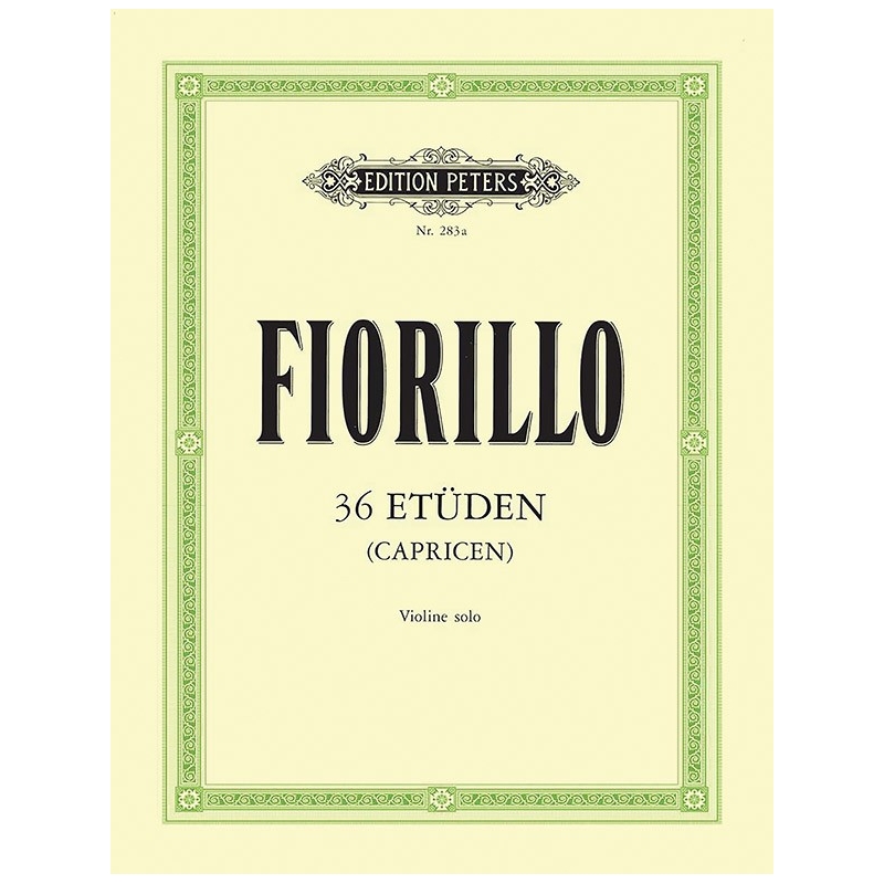 Fiorillo, Federigo - 36 Studies (Caprices)