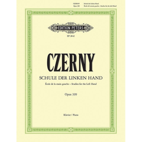 Czerny, Carl - 10 Studies for the Left Hand Op.399