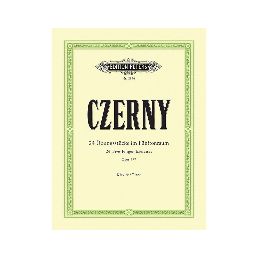 Czerny, Carl - 24 Five-Finger Exercises Op.777