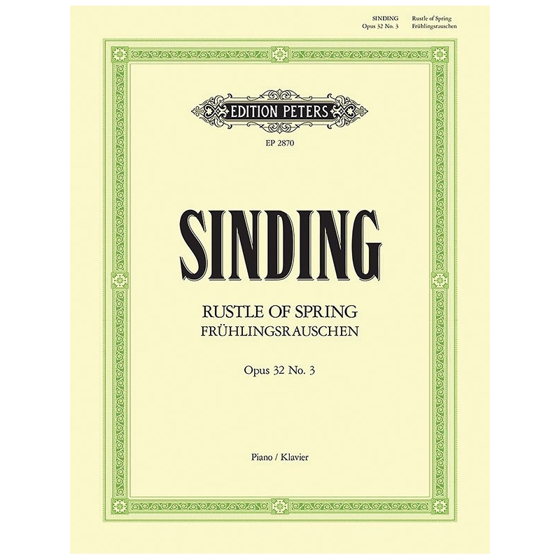 Sinding, Christian - Rustle of Spring Op.32 No.3