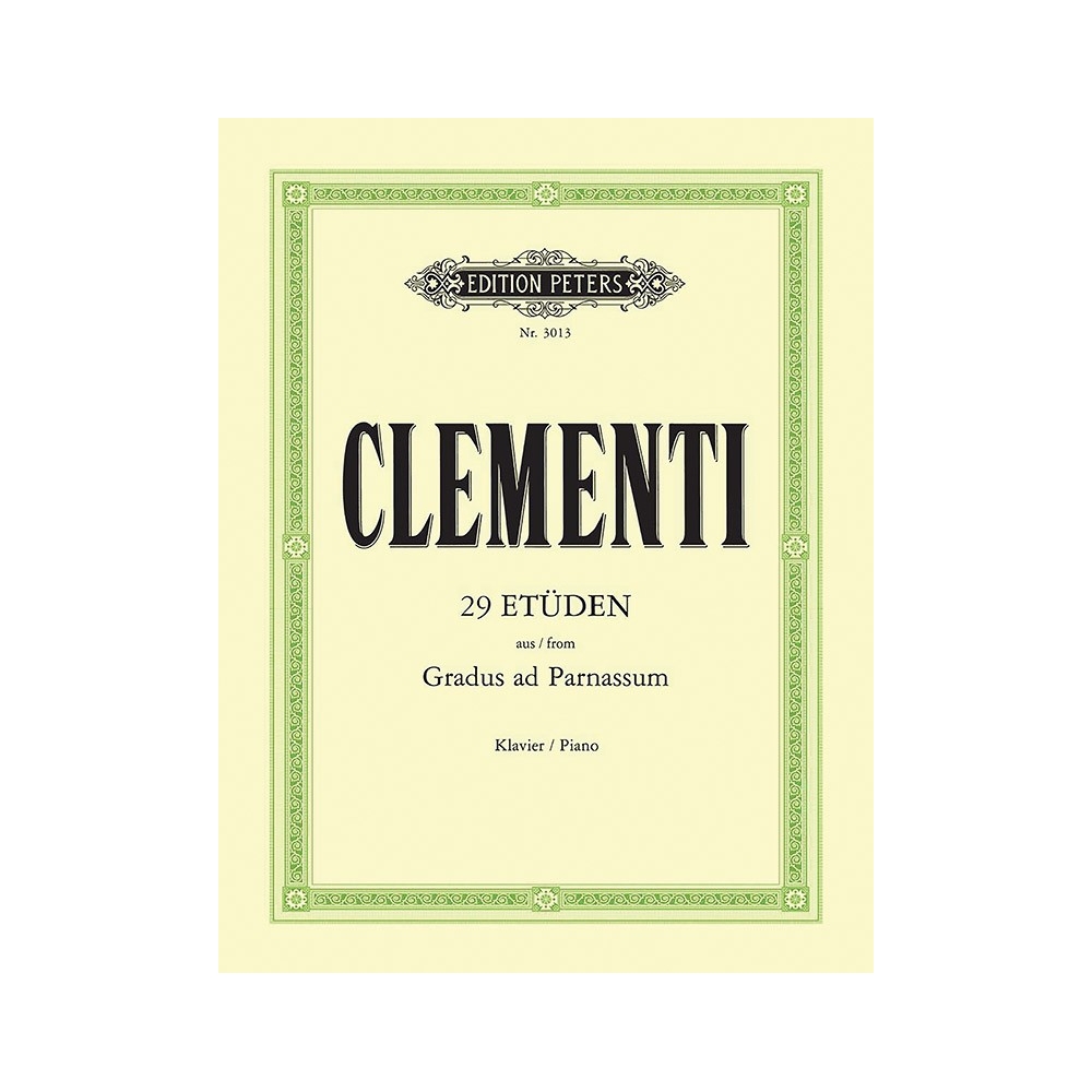 Clementi, Muzio - 29 Studies from Gradus ad Parnassum