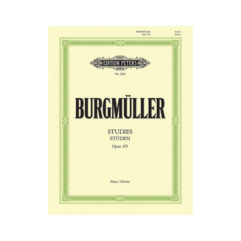 Burgmuller, Friedrich - 12 Brilliant & Melodious Studies Op.105