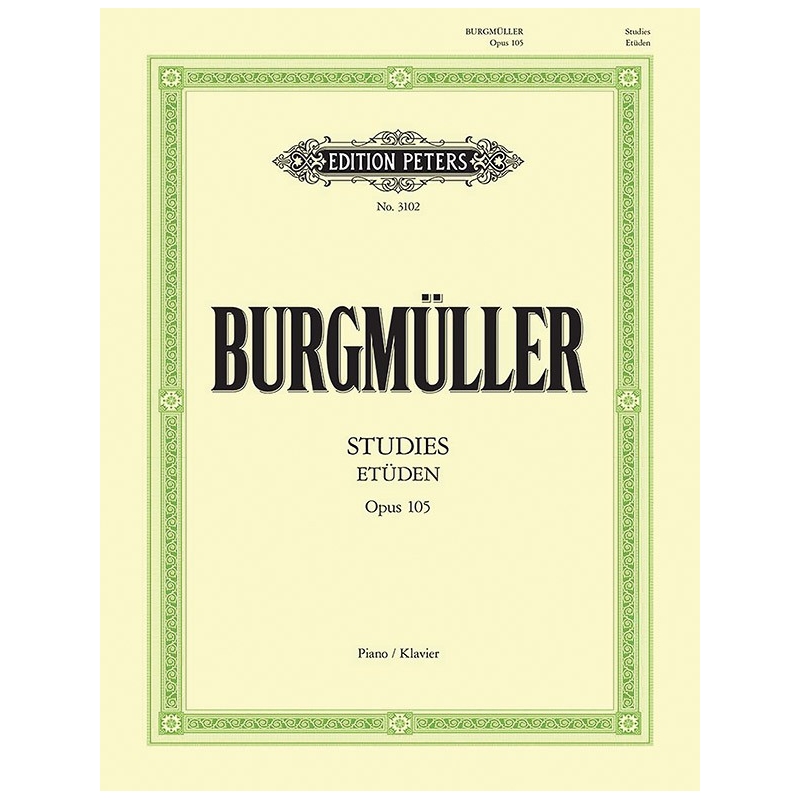 Burgmuller, Friedrich - 12 Brilliant & Melodious Studies Op.105