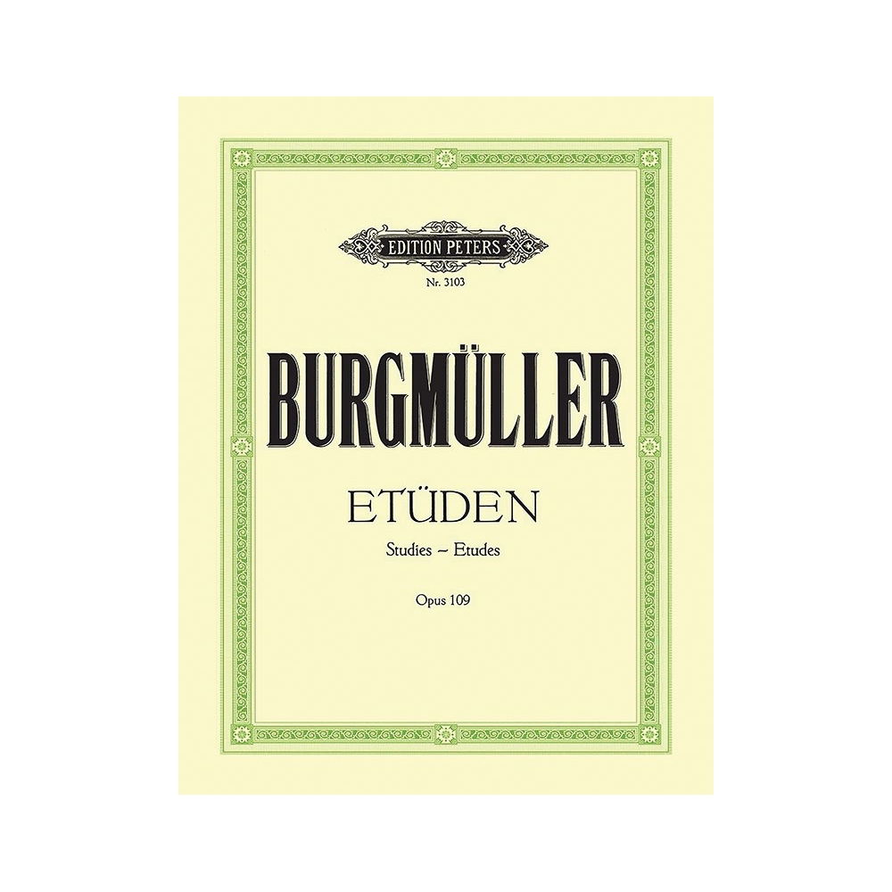 Burgmuller, Friedrich - 18 Characteristic Studies Op.109