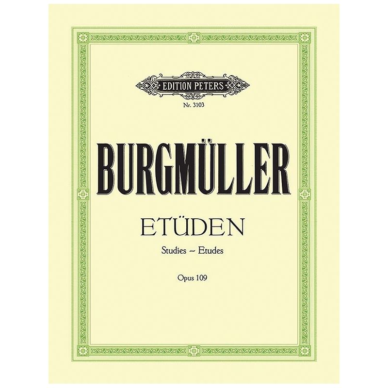 Burgmuller, Friedrich - 18 Characteristic Studies Op.109