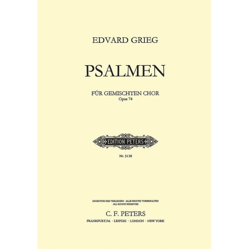 Grieg, Edvard - 4 Psalms
