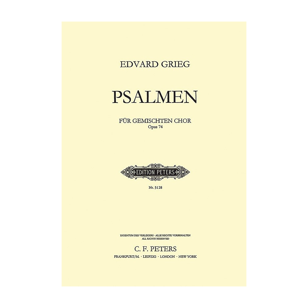 Grieg, Edvard - 4 Psalms