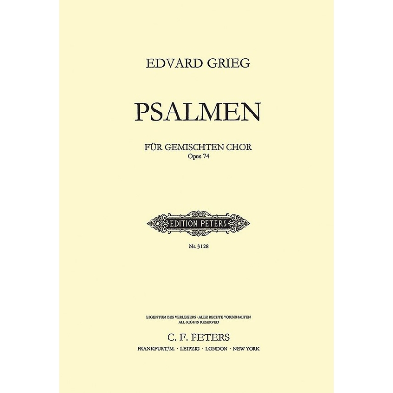 Grieg, Edvard - 4 Psalms