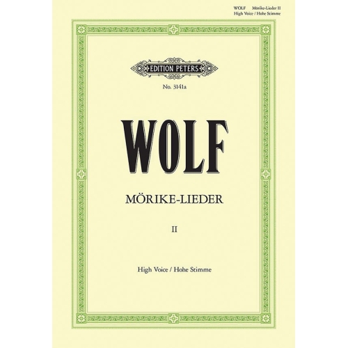 Wolf, Hugo - Mörike-Lieder:...