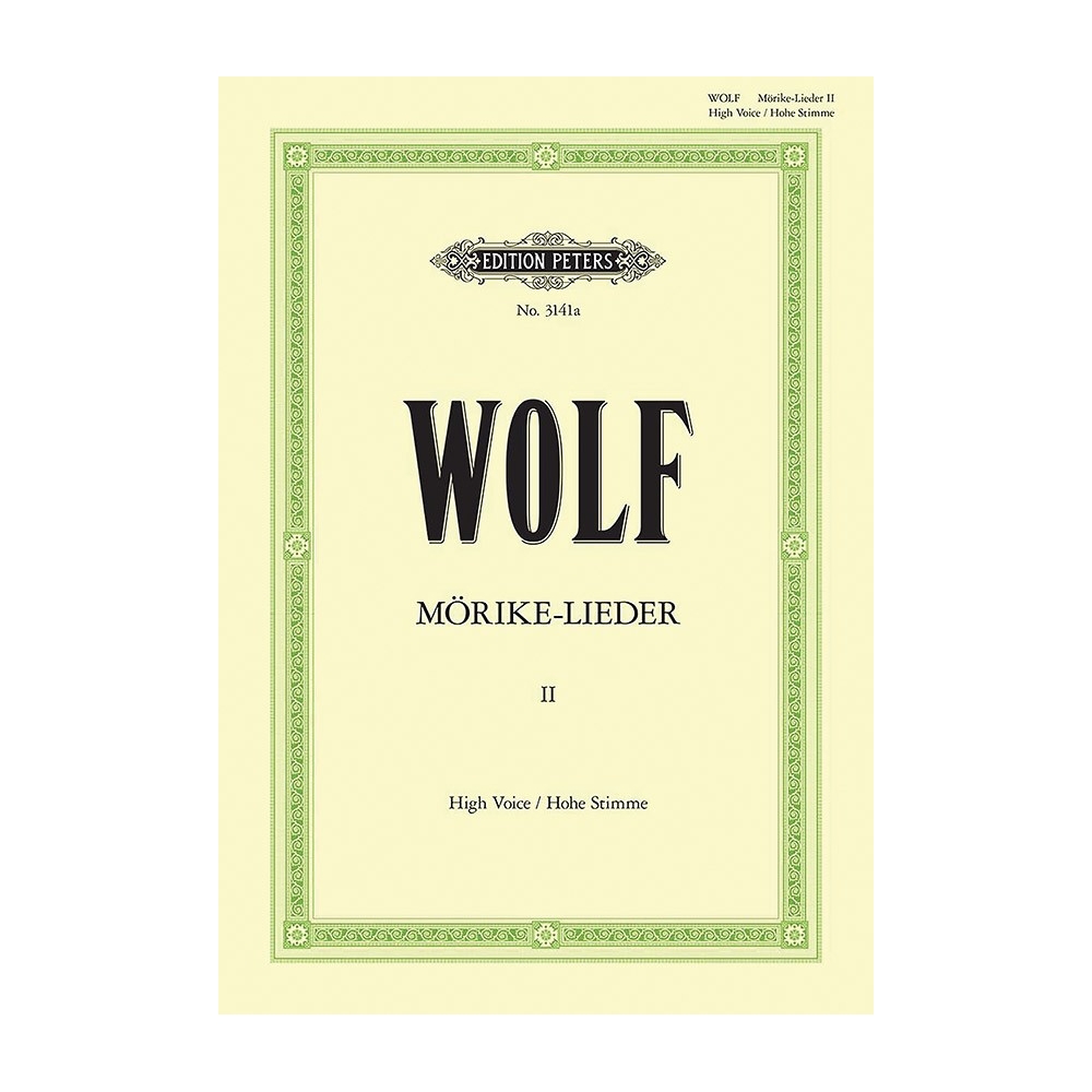 Wolf, Hugo - Mörike-Lieder:  53 Songs Vol.2