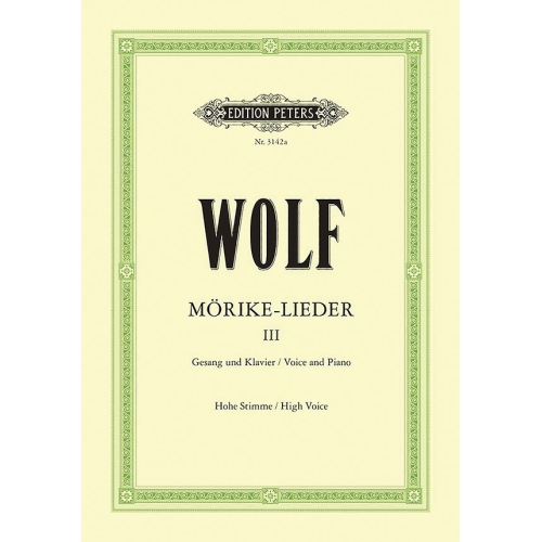 Wolf, Hugo - Mörike-Lieder:...