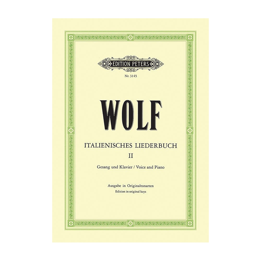 Wolf, Hugo - Italian Lyrics: 46 Songs Vol.2