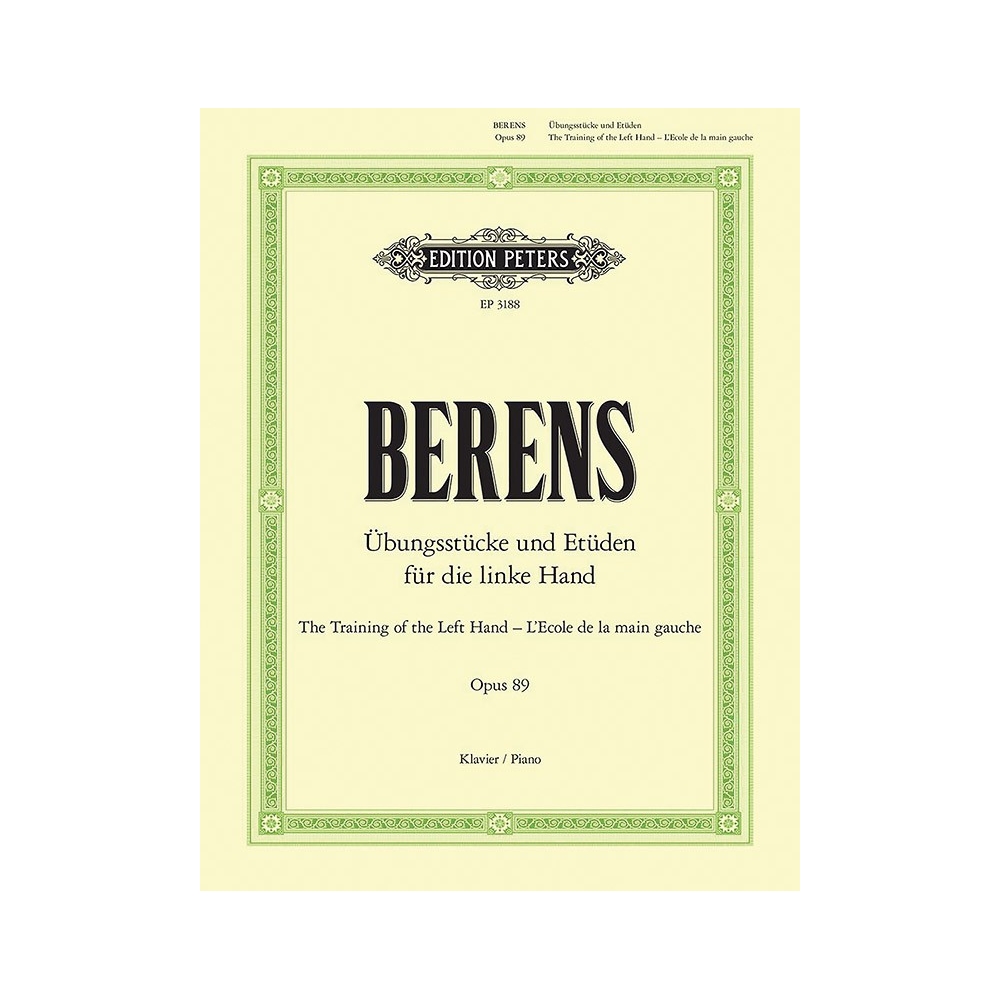 Berens, Hermann - Training the Left Hand Op.89