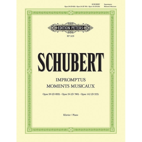 Schubert, Franz - Impromptus & Moments Musicaux