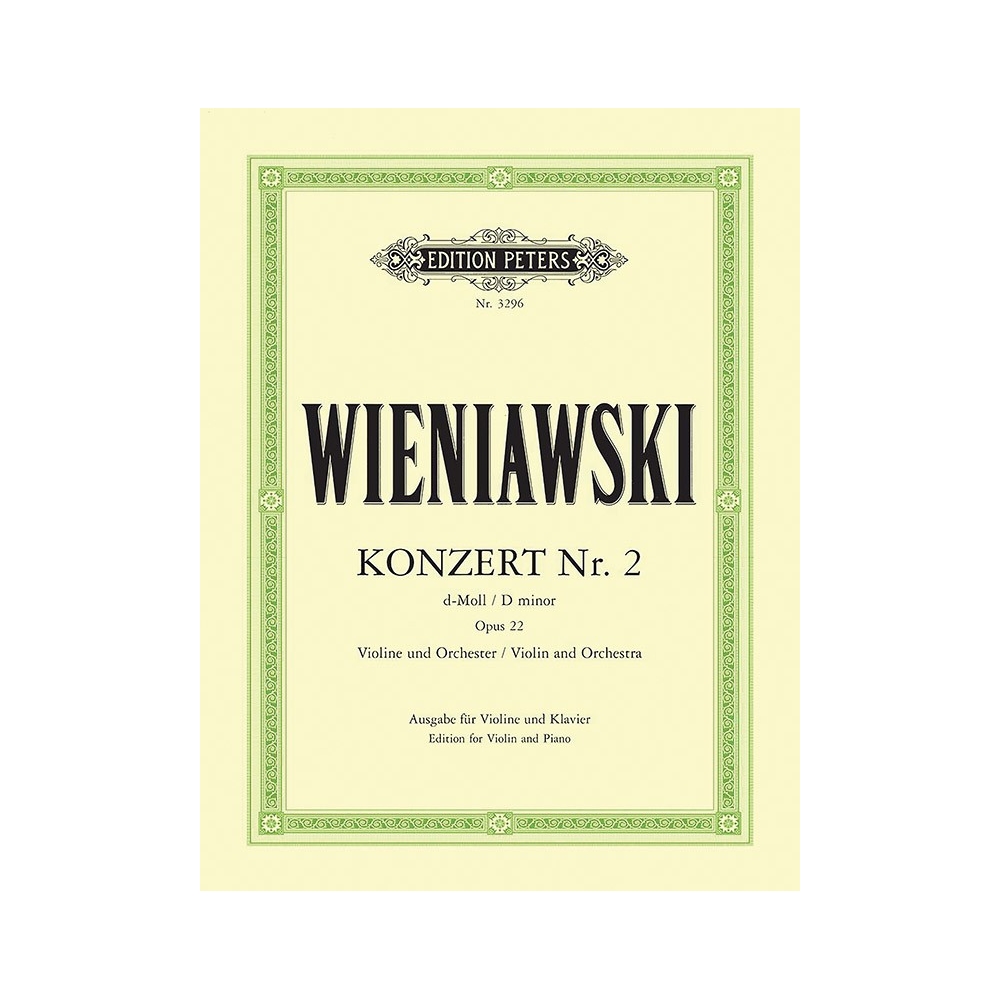 Wieniawski, Henri - Concerto No.2 in D minor Op.22