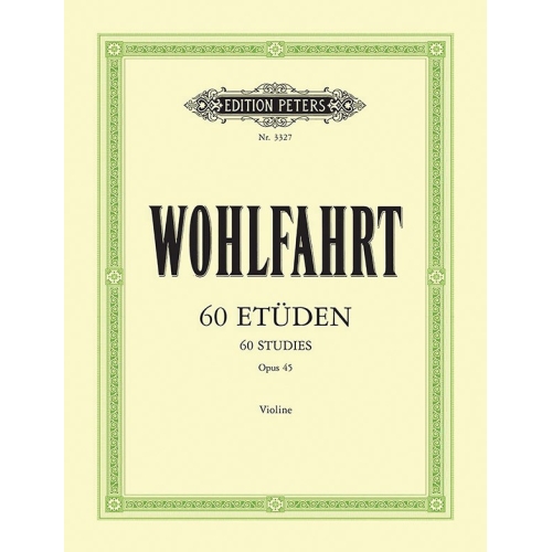 Wohlfahrt, Franz - 60 Studies Op.45