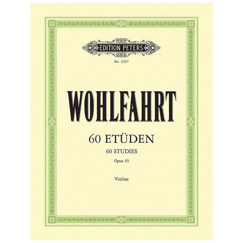 Wohlfahrt, Franz - 60 Studies Op.45