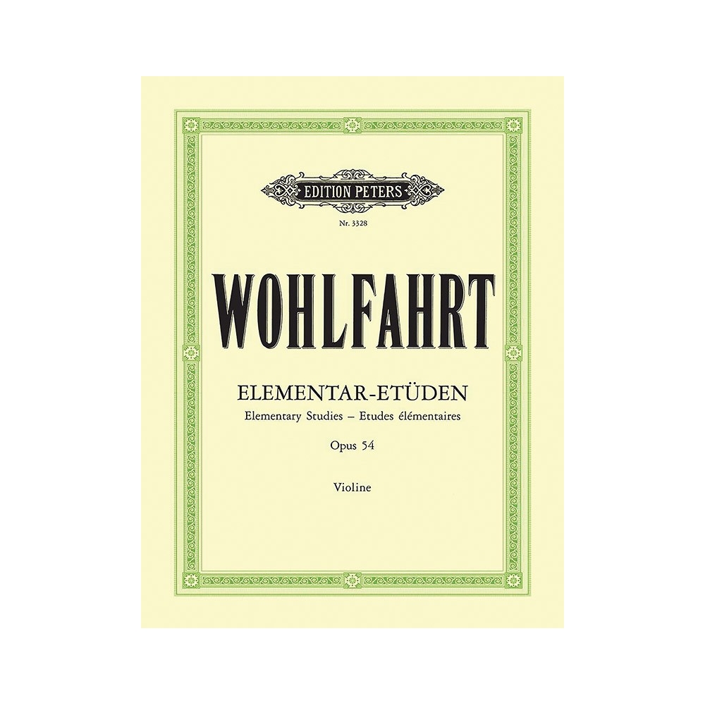 Wohlfahrt, Franz - 40 Elementary Studies Op.54