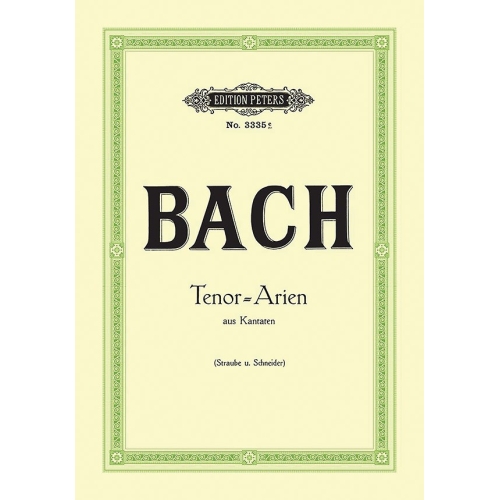 Bach, J S - 15 Tenor Arias from Cantatas