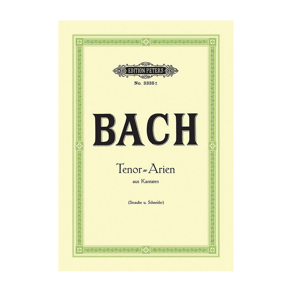Bach, J S - 15 Tenor Arias from Cantatas