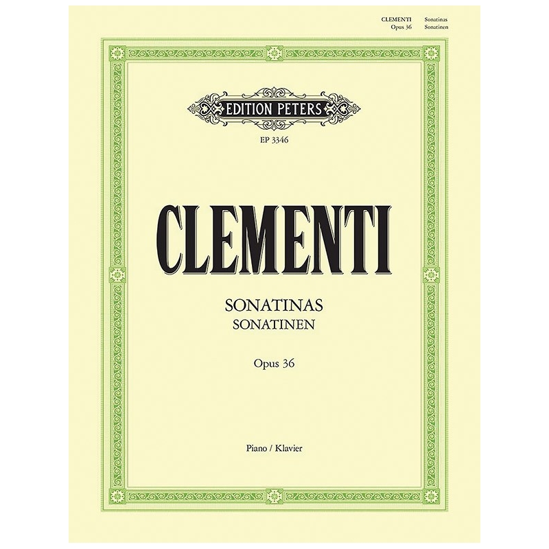 Clementi, Muzio - Sonatinas Op.36