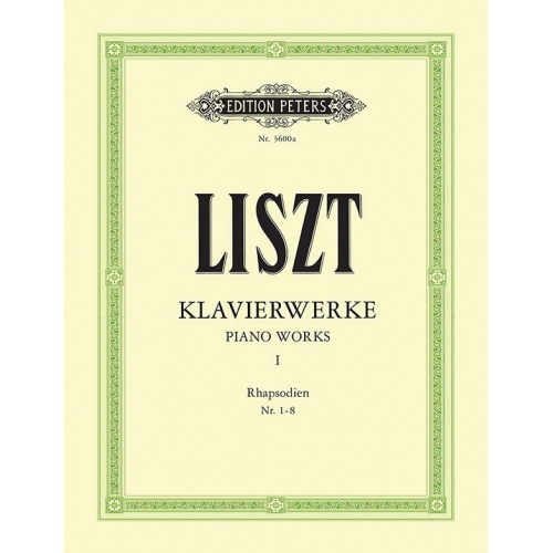 Liszt, Franz - Piano Works Vol.1