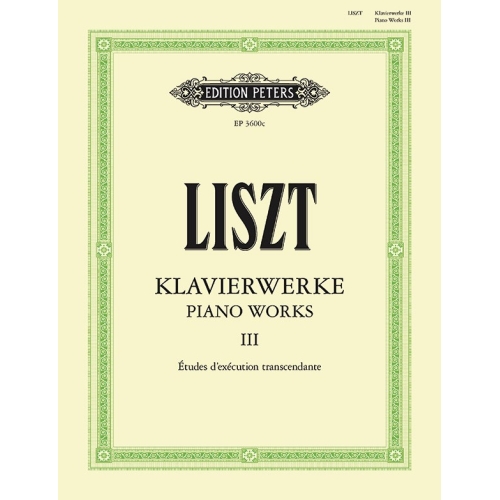 Liszt, Franz - Piano Works Vol.3