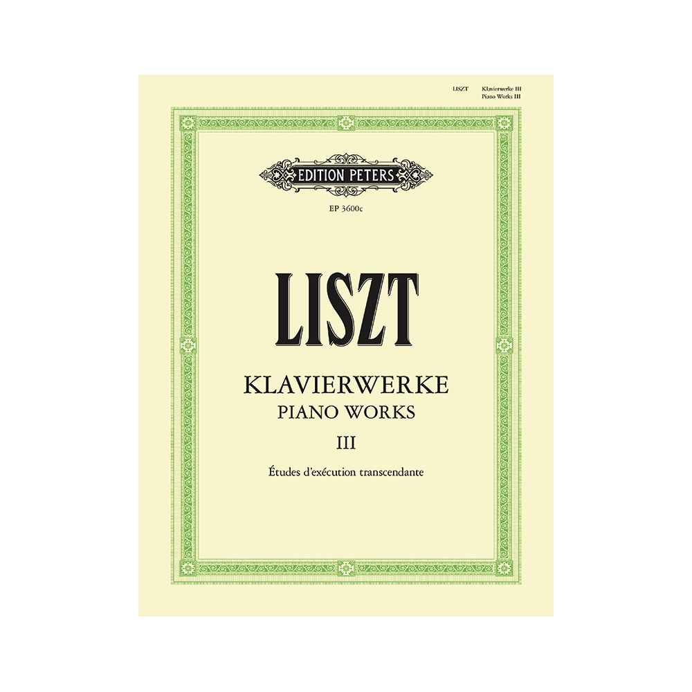 Liszt, Franz - Piano Works Vol.3