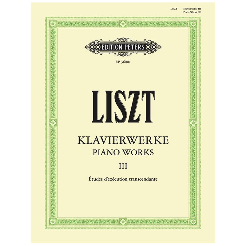 Liszt, Franz - Piano Works Vol.3