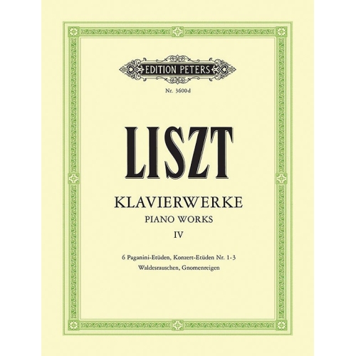 Liszt, Franz - Piano Works Vol.4