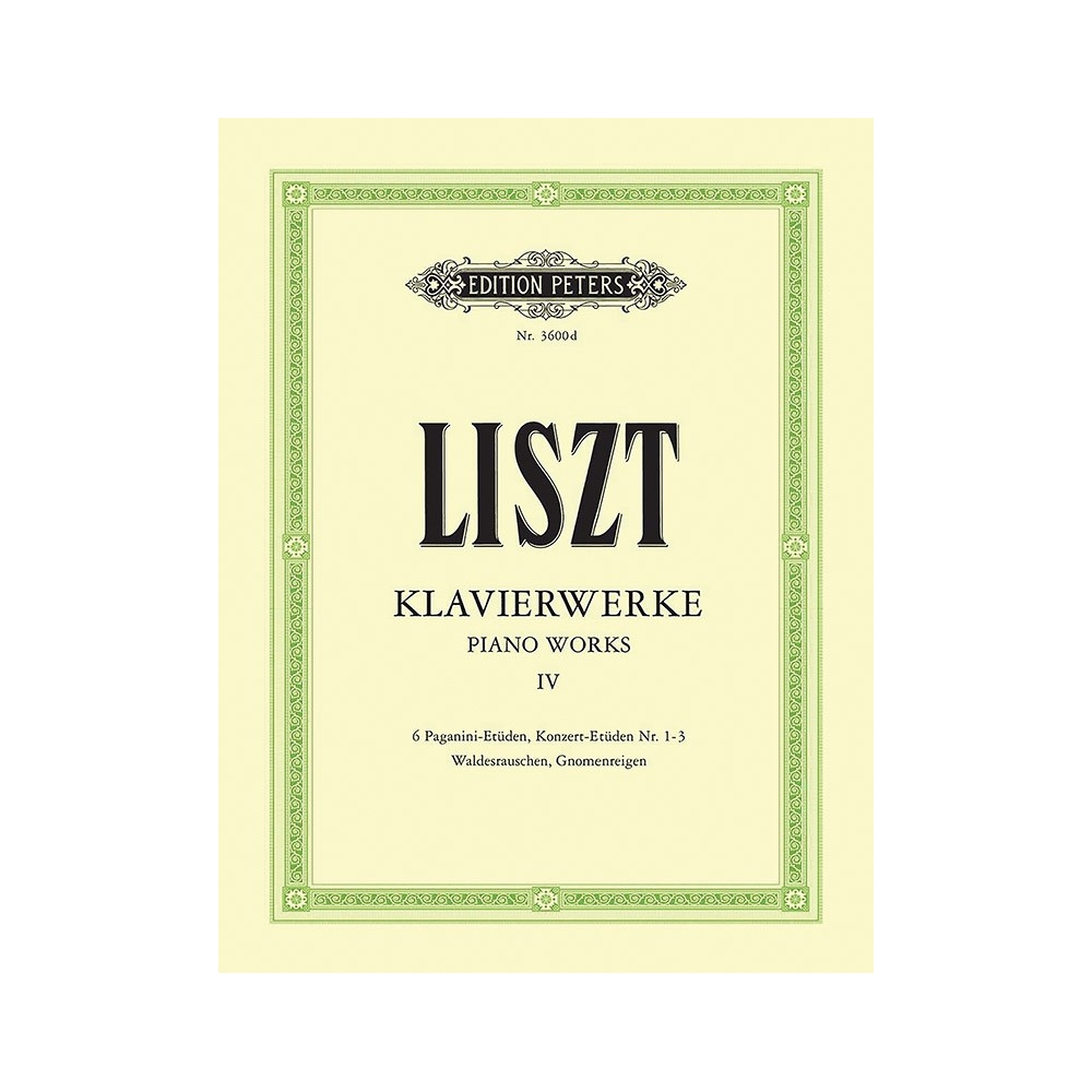 Liszt, Franz - Piano Works Vol.4