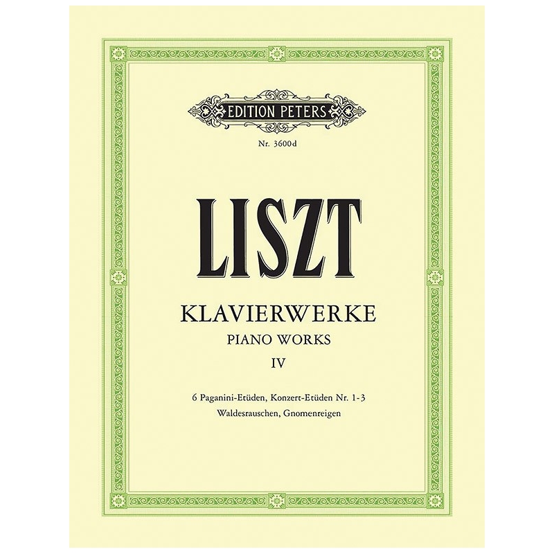 Liszt, Franz - Piano Works Vol.4