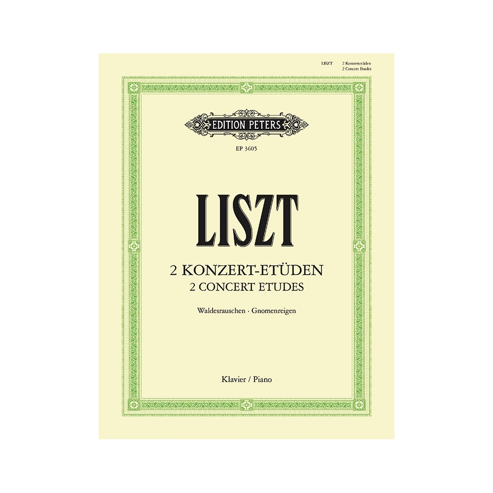 Liszt, Franz - 2 Concert Studies