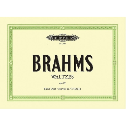 Brahms, Johannes - Waltzes Op.39