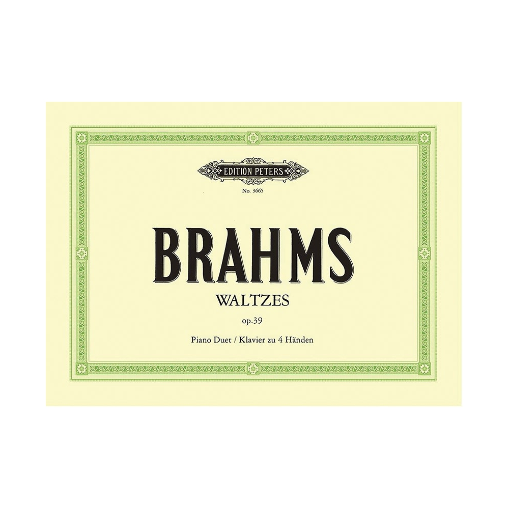 Brahms, Johannes - Waltzes Op.39