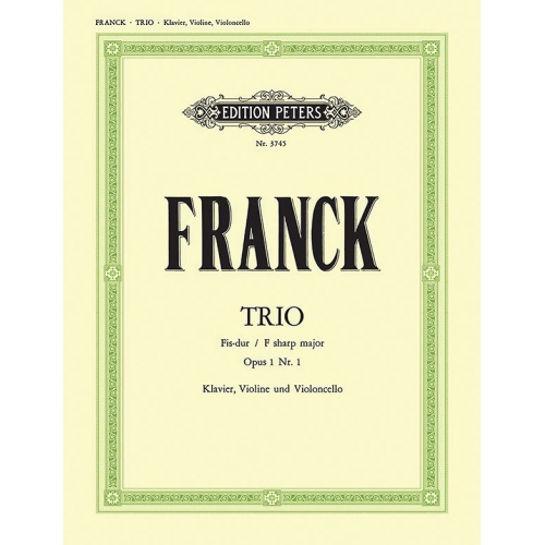Franck, César - Trio in F#...