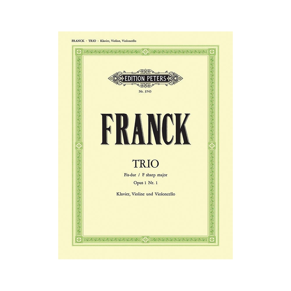 Franck, César - Trio in F# Op.1 No.1