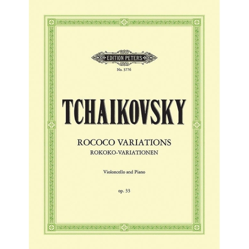 Tchaikovsky, P.I - Rococo Variations Op.33