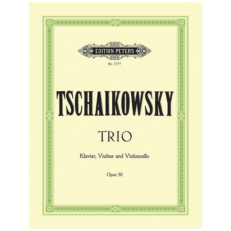 Tchaikovsky, Pyotr Ilyich - Piano Trio in A minor Op.50 Rubinstein