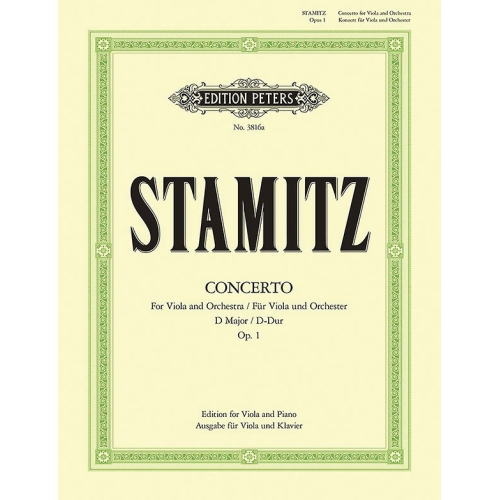 Stamitz, Carl - Concerto in D Op.1